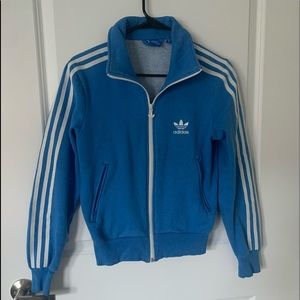 Blue ADIDAS sweater for women